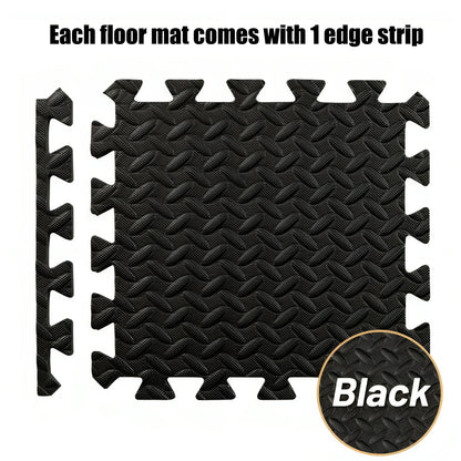 16 Pcs Puzzle Fitness Mat Sport Mats,Eva Interlocking Foam Floor Tiles for Gym,Gym Equipment Mat,Floor Mat for Kid 30 CM